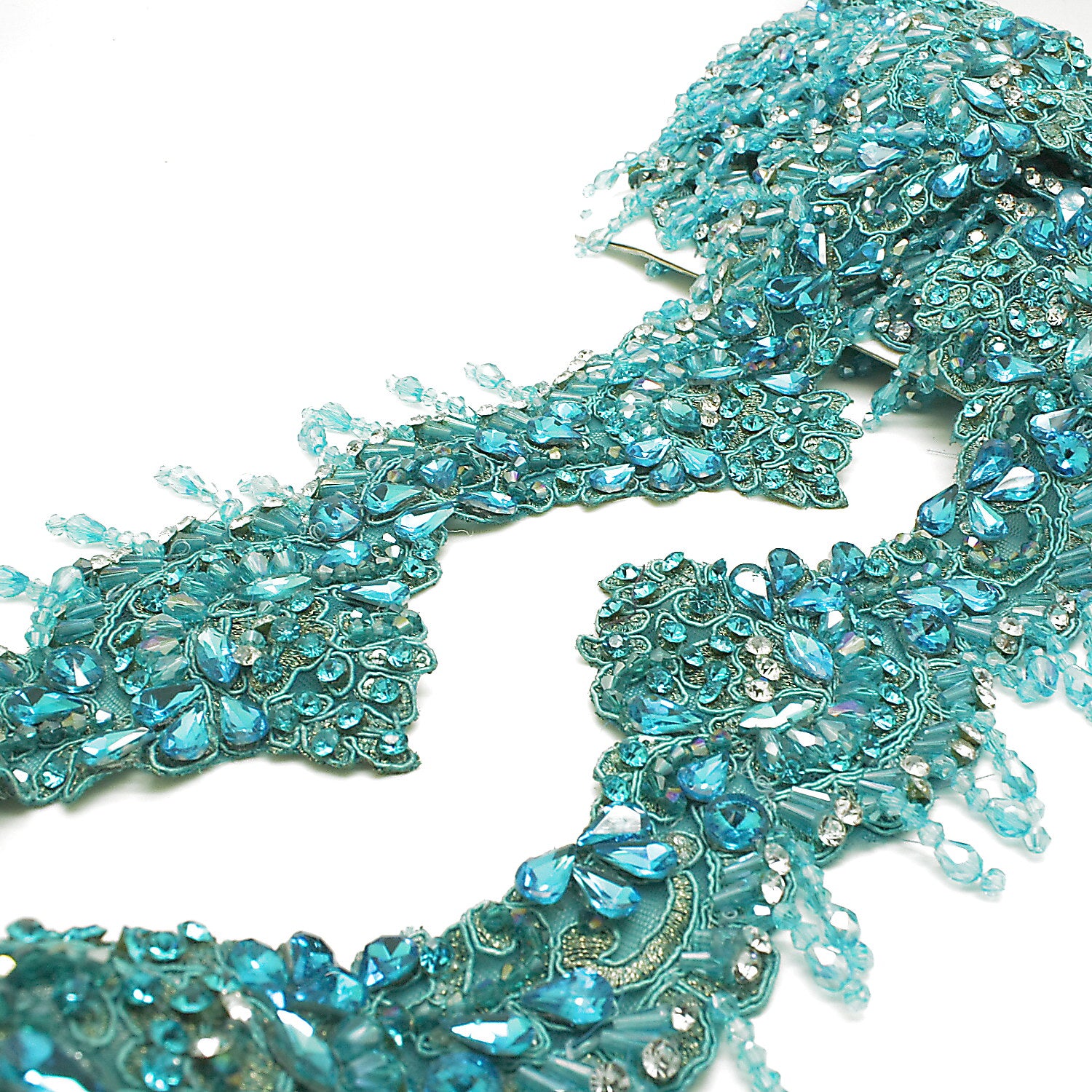 TURQUOISE STONE TRIM - sarahi.NYC