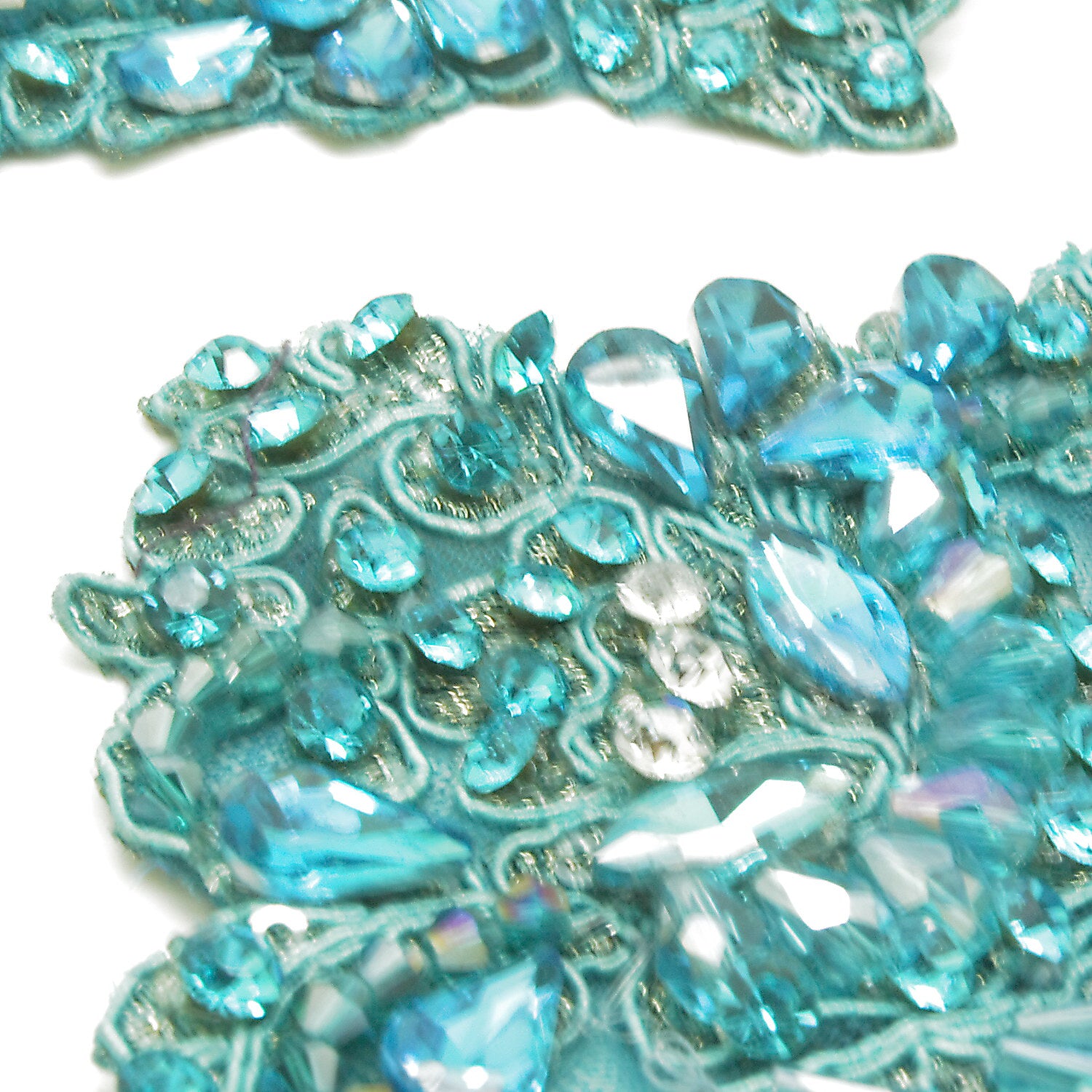 TURQUOISE STONE TRIM - sarahi.NYC