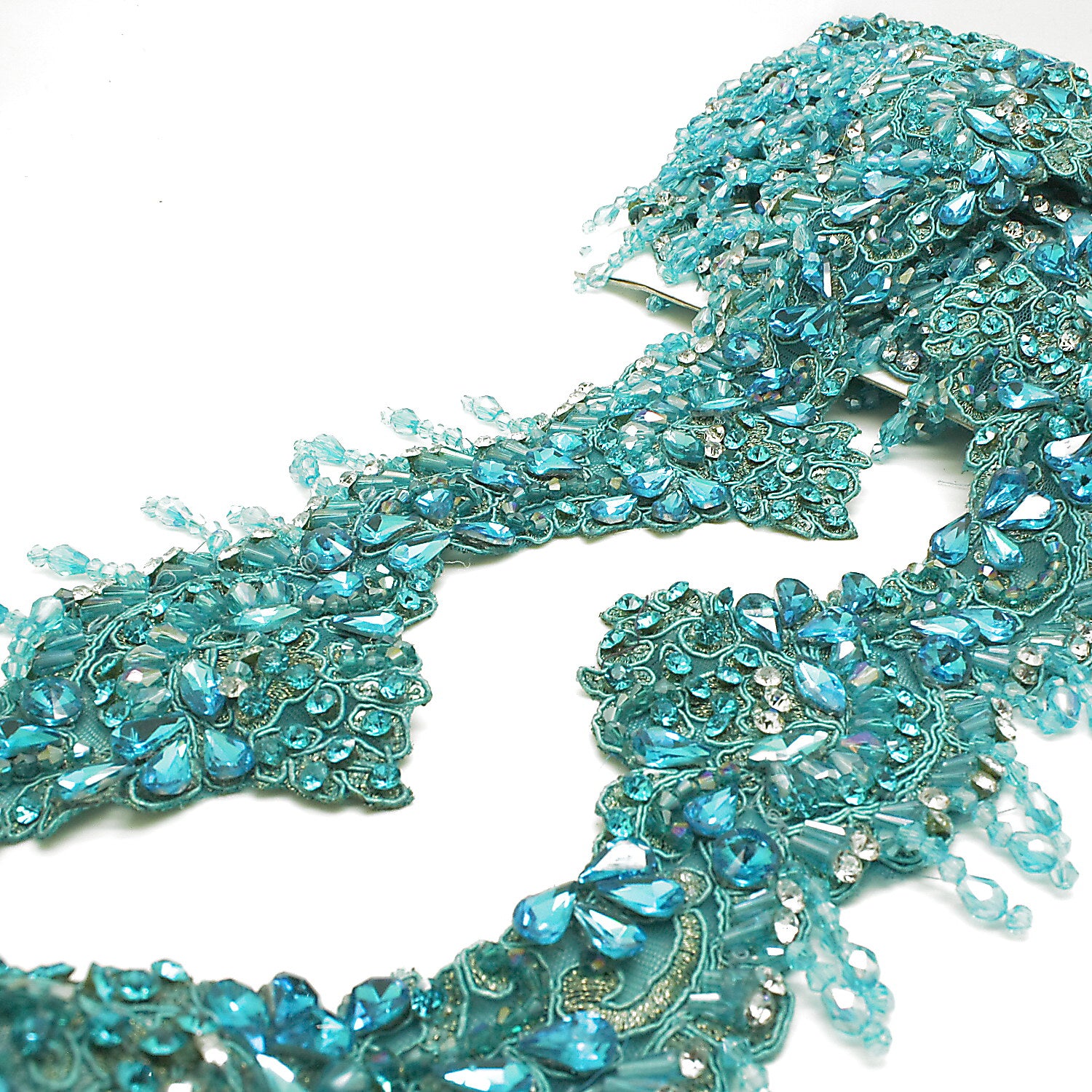 TURQUOISE STONE TRIM - sarahi.NYC