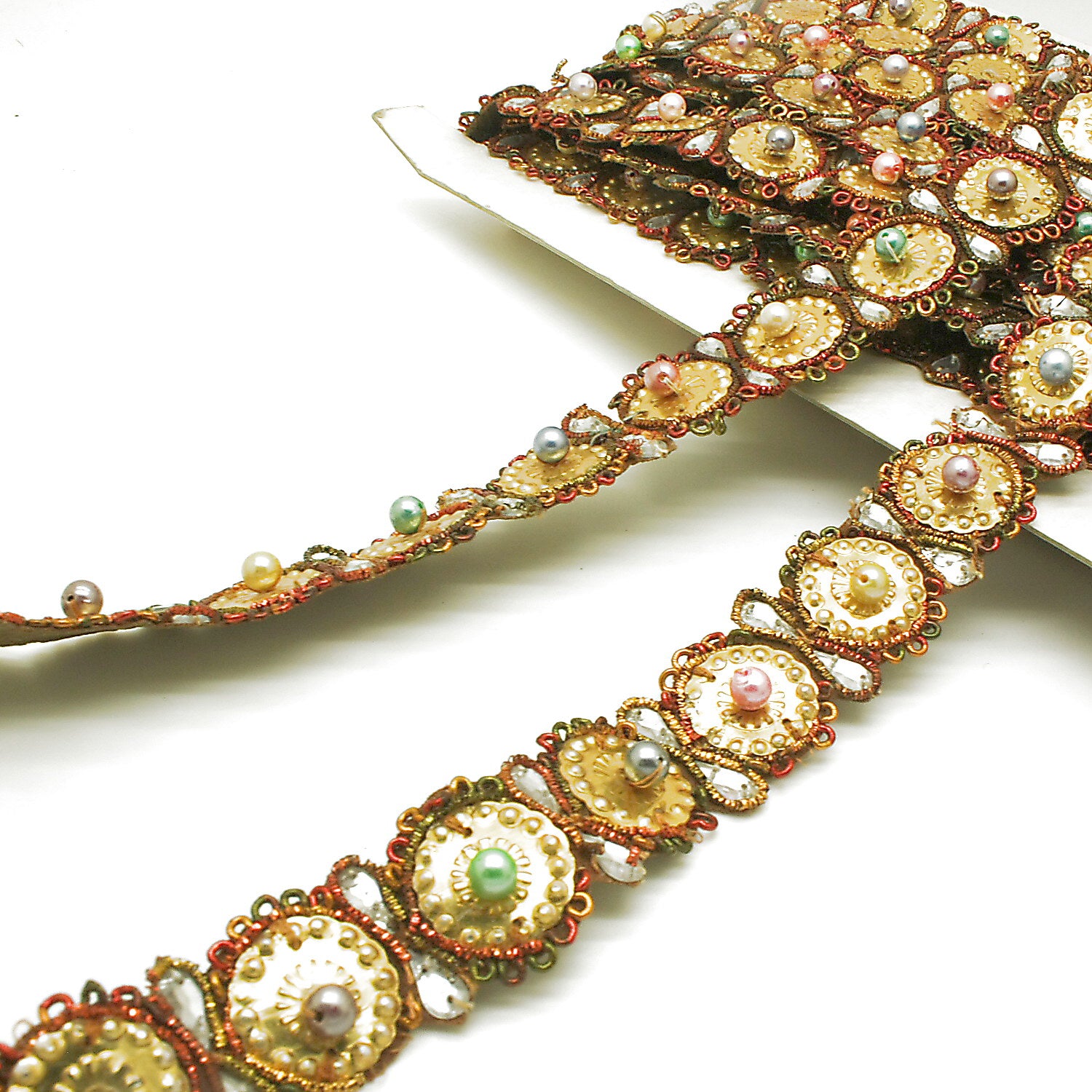 MULTICOLOR TRIBAL TRIM - sarahi.NYC