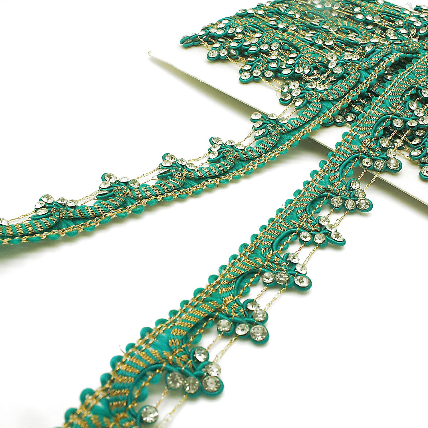 GREEN STONE TRIM - sarahi.NYC