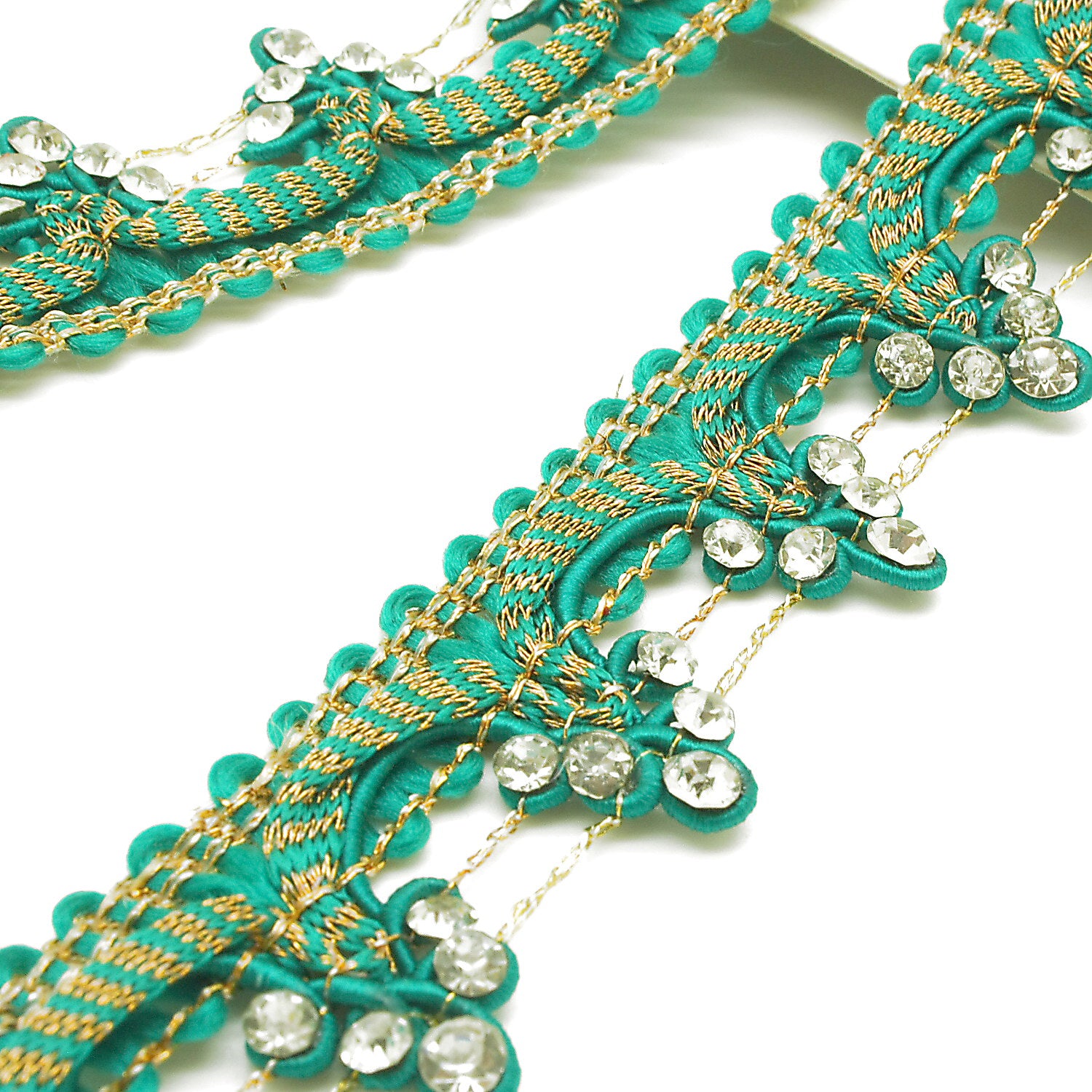 GREEN STONE TRIM - sarahi.NYC