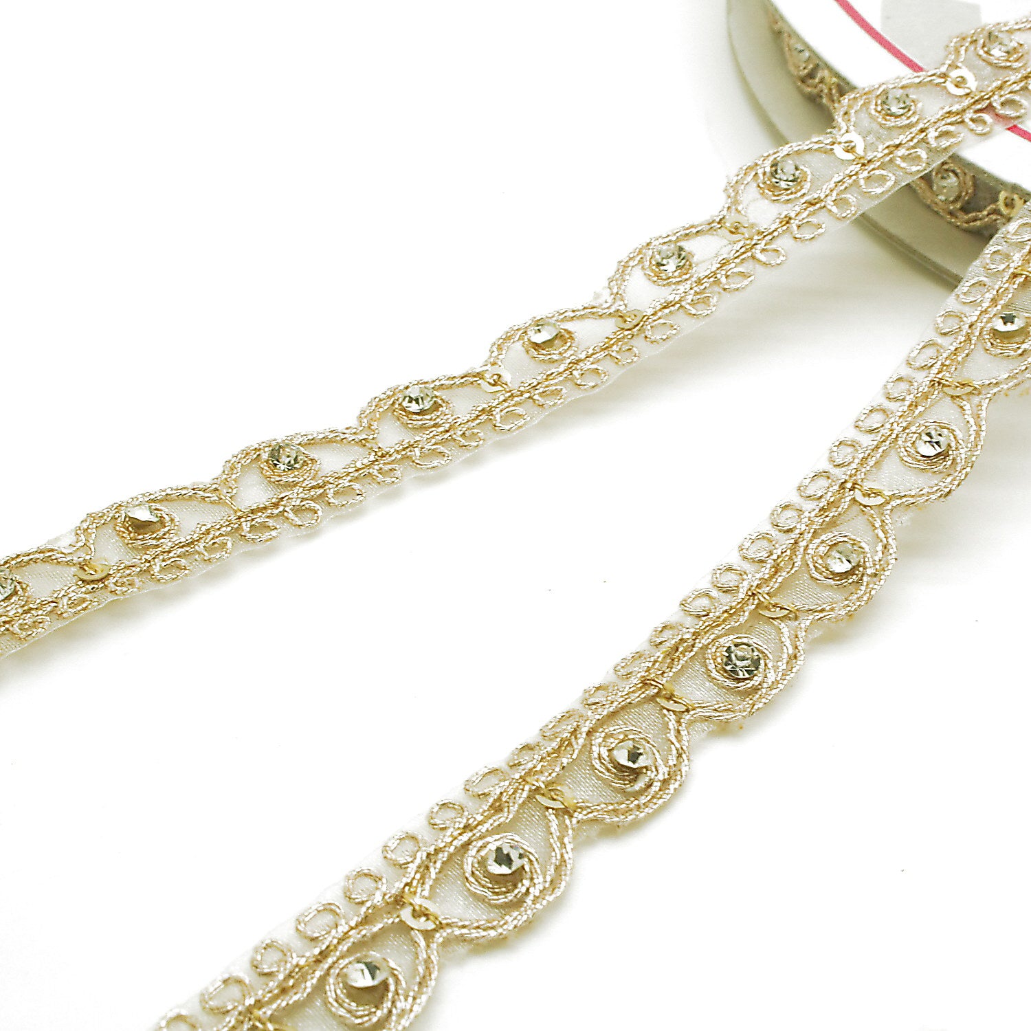 GOLD CRYSTAL TRIM - sarahi.NYC