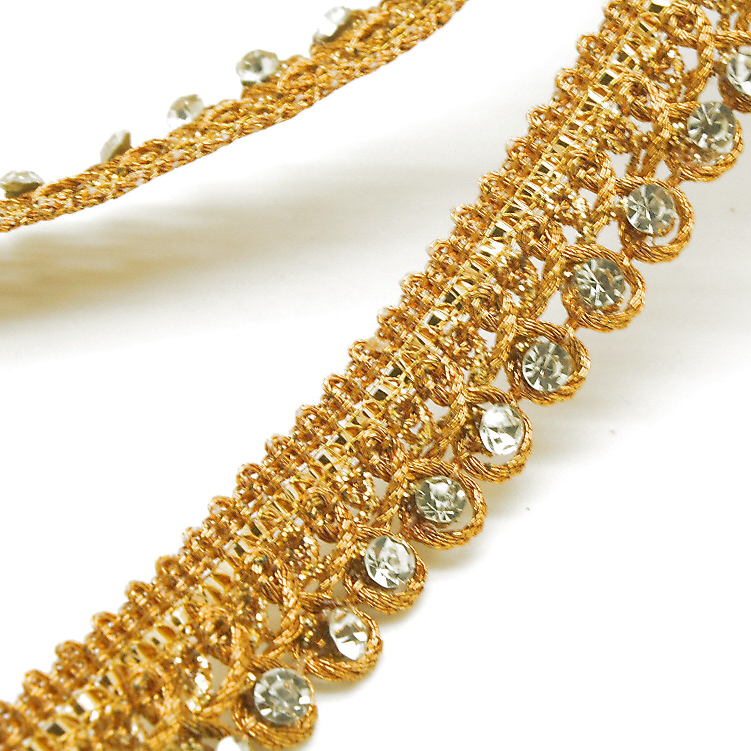 GOLD CRYSTAL TRIM - sarahi.NYC