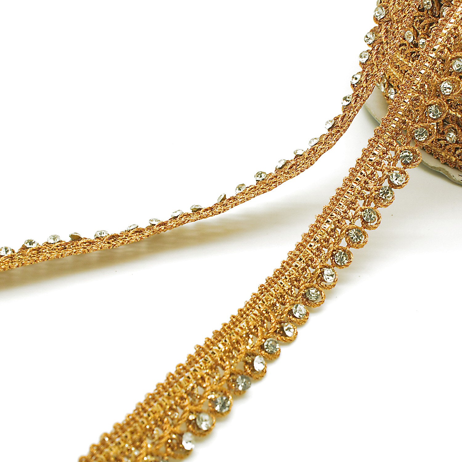 GOLD CRYSTAL TRIM - sarahi.NYC