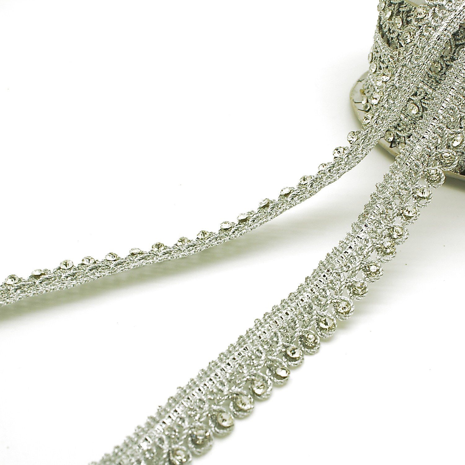 SILVER CRYSTAL TRIM - sarahi.NYC