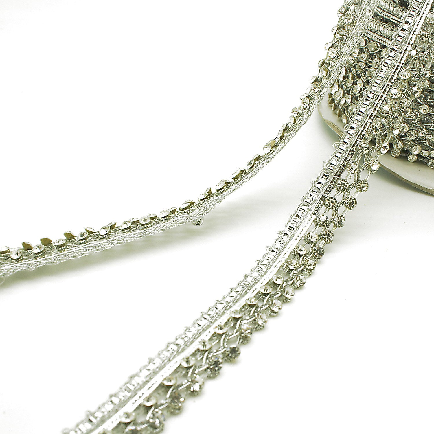 SILVER CRYSTAL TRIM - sarahi.NYC