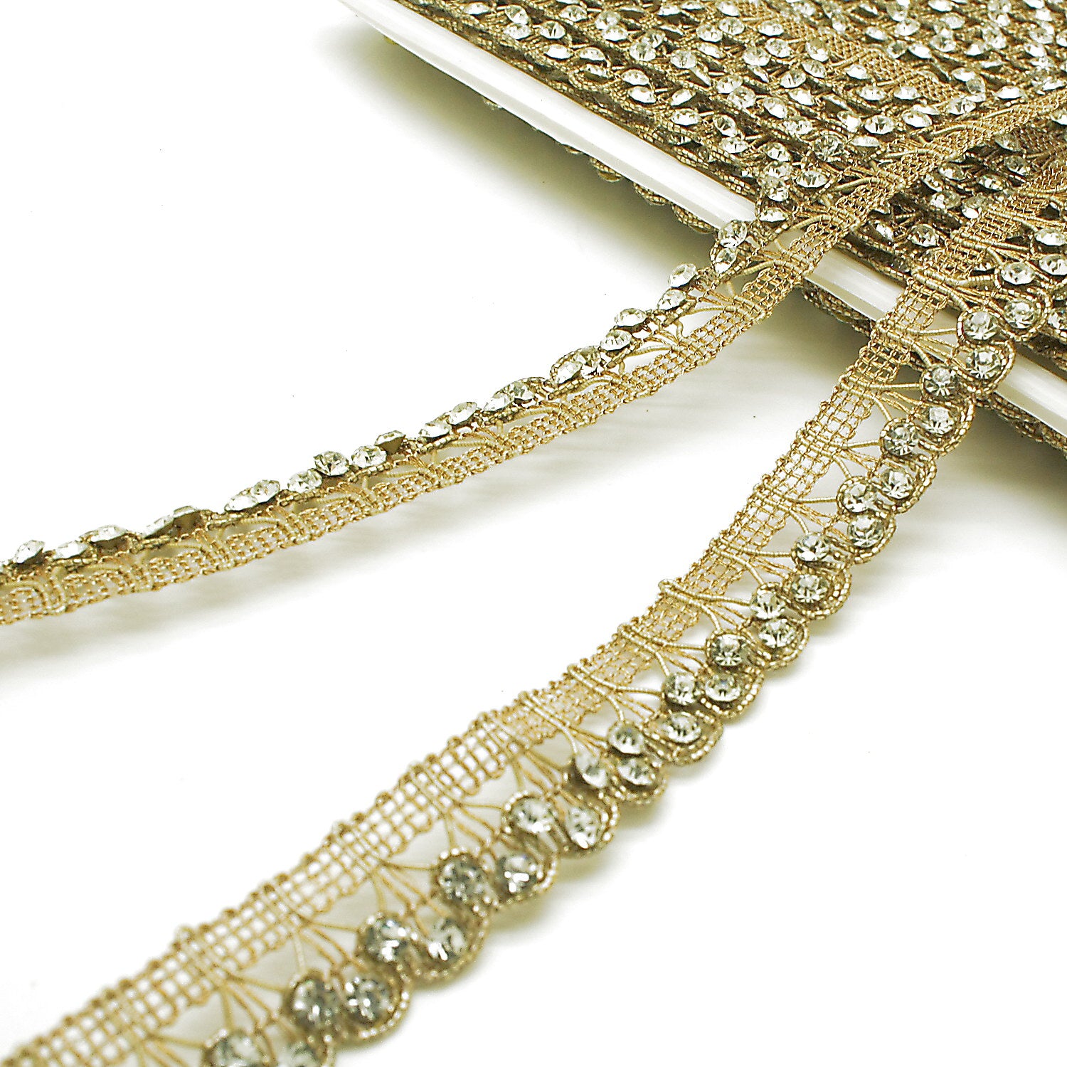 GOLD CRYSTAL TRIM - sarahi.NYC