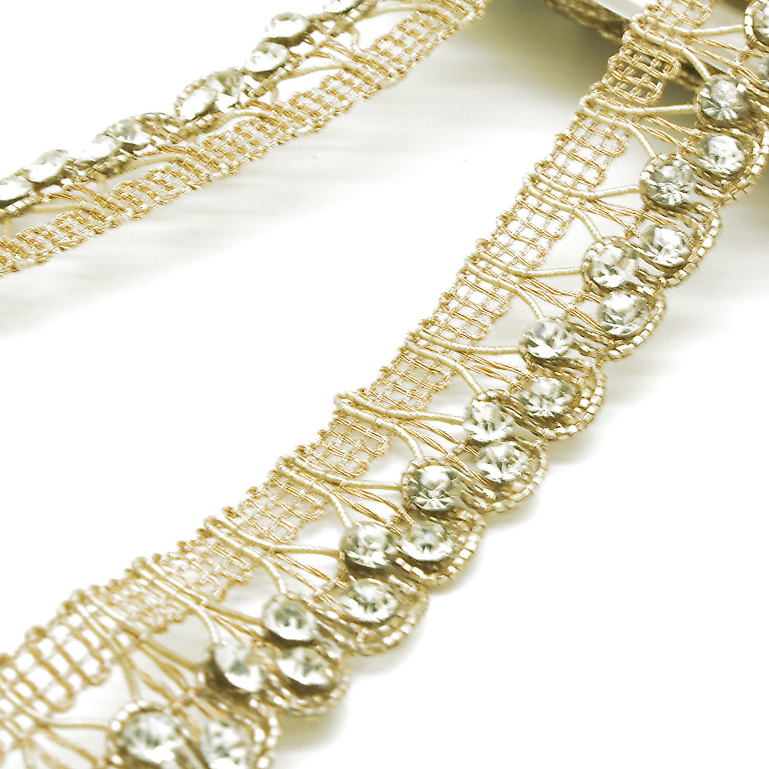 GOLD CRYSTAL TRIM - sarahi.NYC