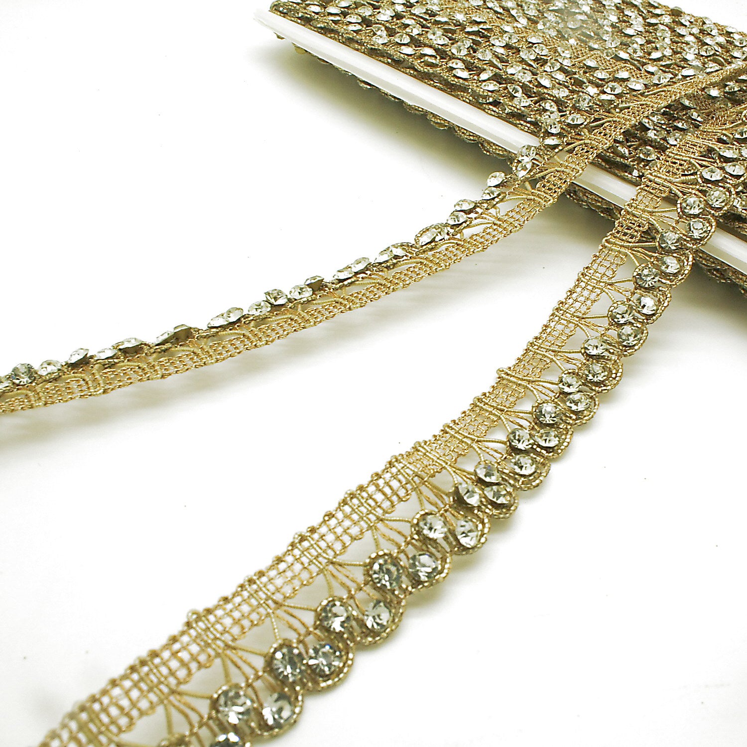 GOLD CRYSTAL TRIM - sarahi.NYC