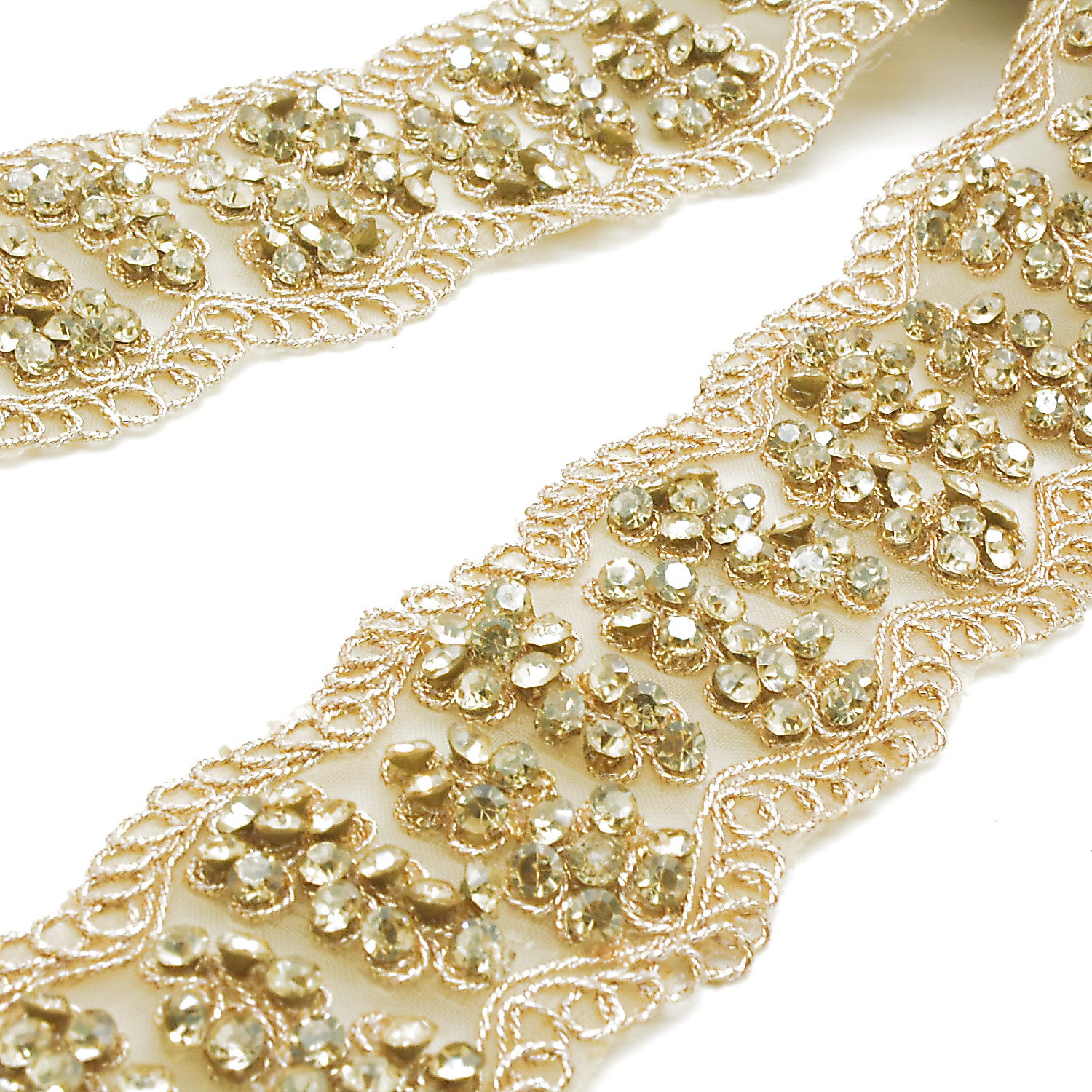 GOLD CRYSTAL TRIM - sarahi.NYC