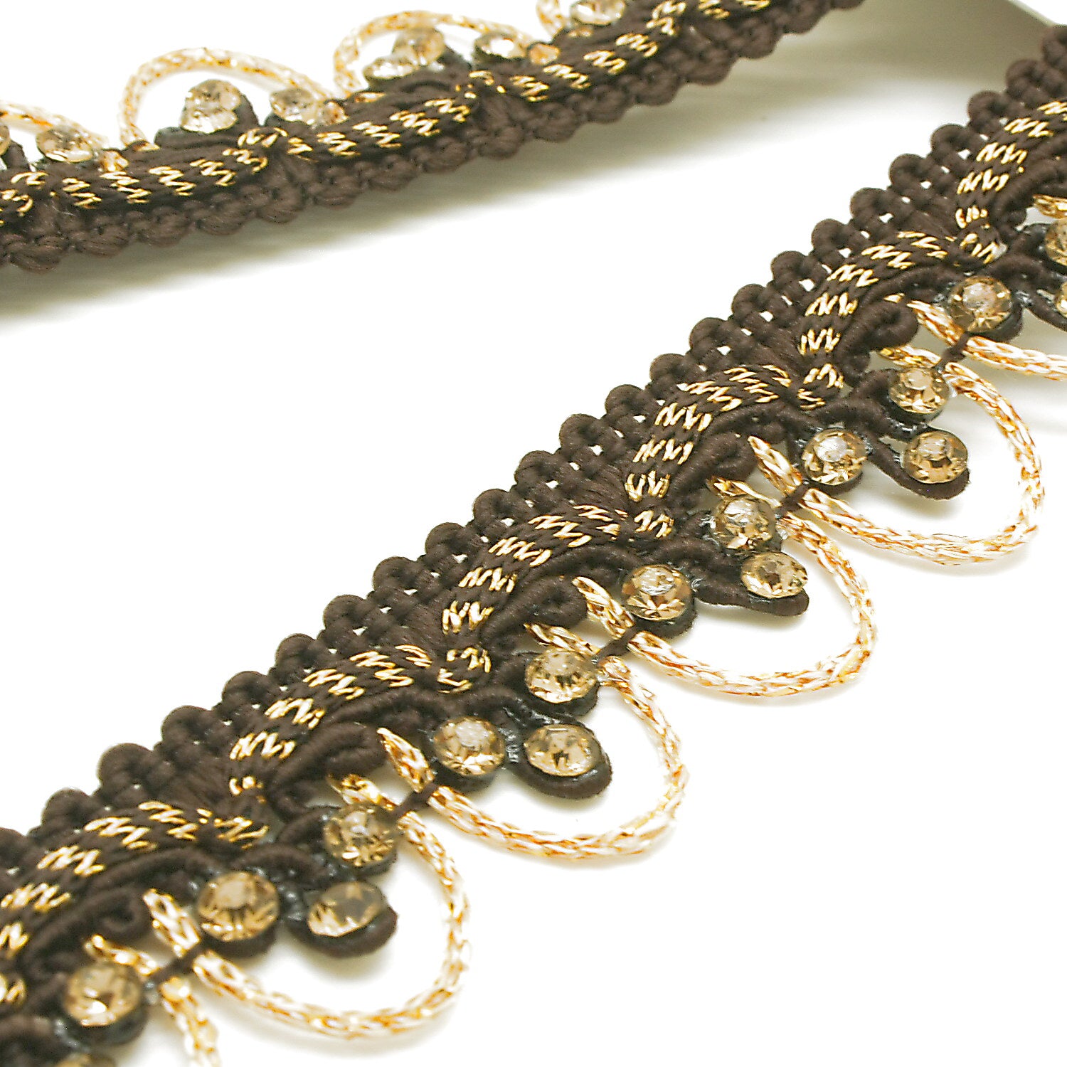 BLACK GOLD STONE TRIM - SARAHI.NYC