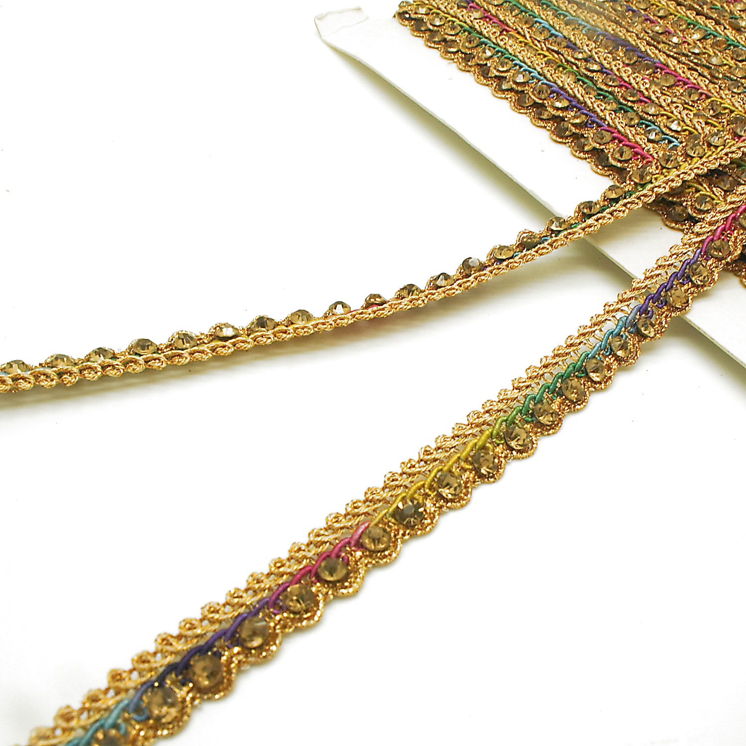 MULTICOLOR RHINESTONE TRIM - sarahi.NYC