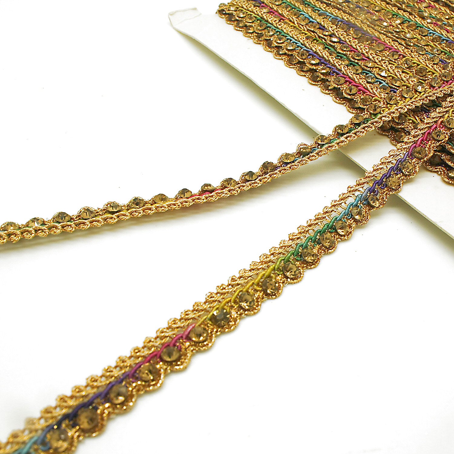 MULTICOLOR RHINESTONE TRIM - sarahi.NYC