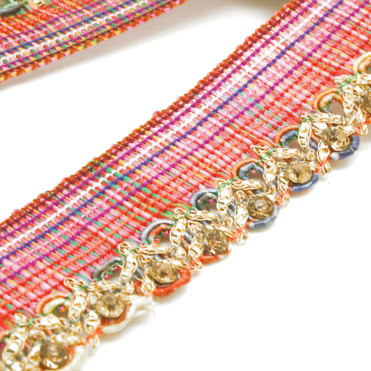 MULTICOLOR RHINESTONE TRIM - sarahi.NYC