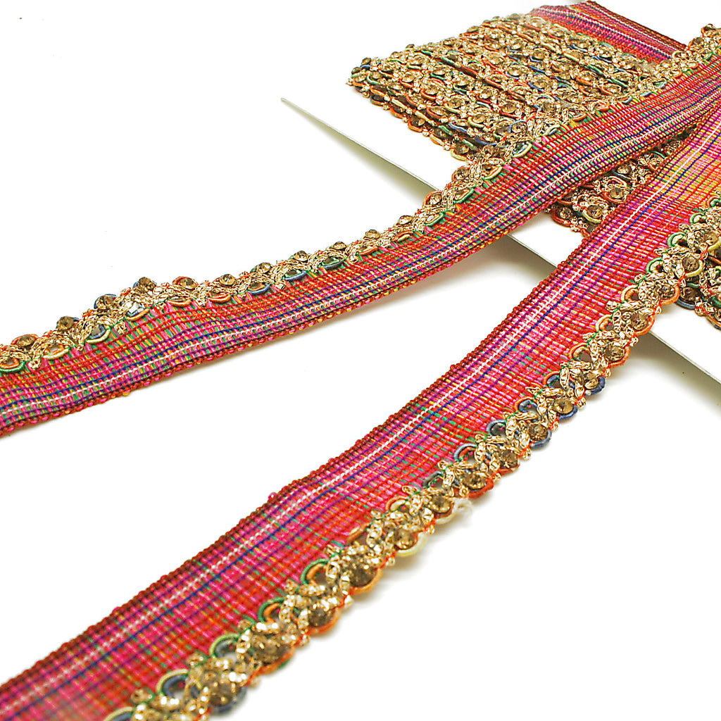 MULTICOLOR RHINESTONE TRIM - sarahi.NYC