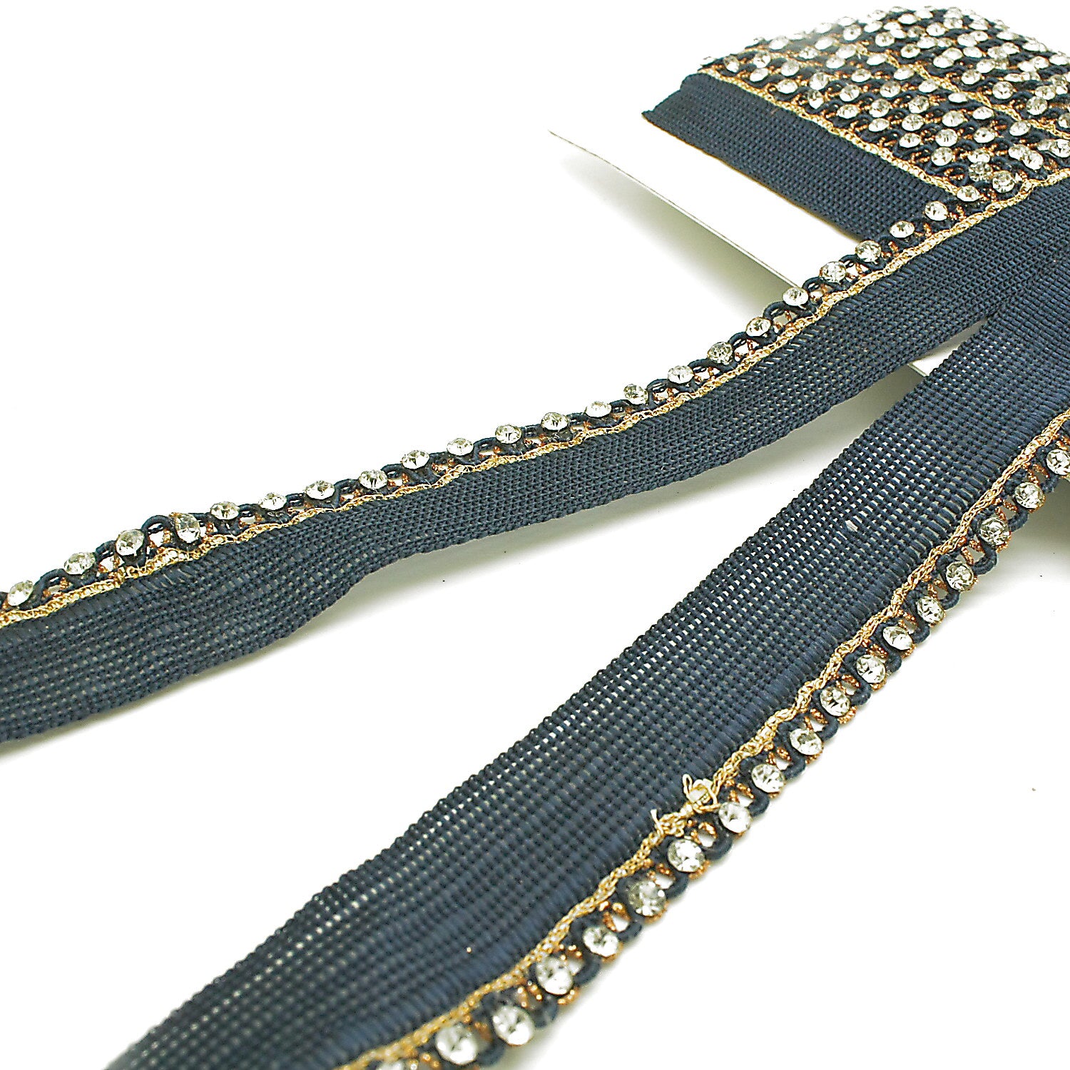 BLUE SILVER STONE TRIM - SARAHI.NYC