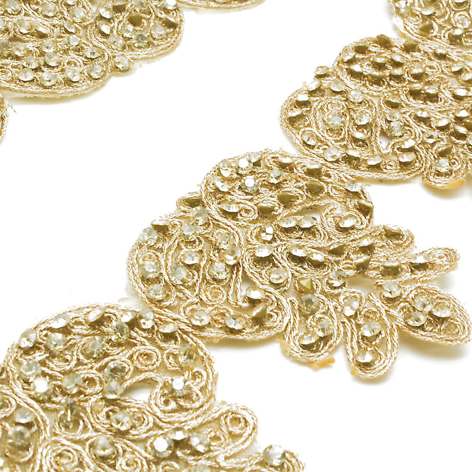 GOLD SILVER STONE TRIM - sarahi.NYC