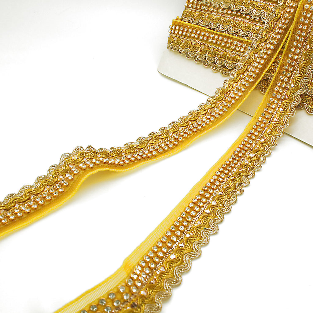 YELLOW GOLD STONE TRIM - sarahi.NYC