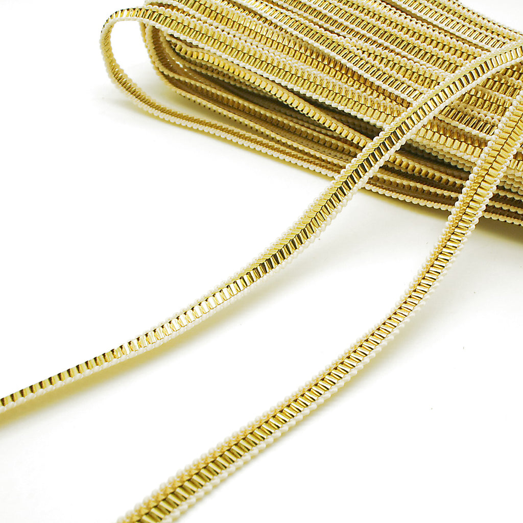 LIGHT GOLD THIN TRIM - sarahi.NYC
