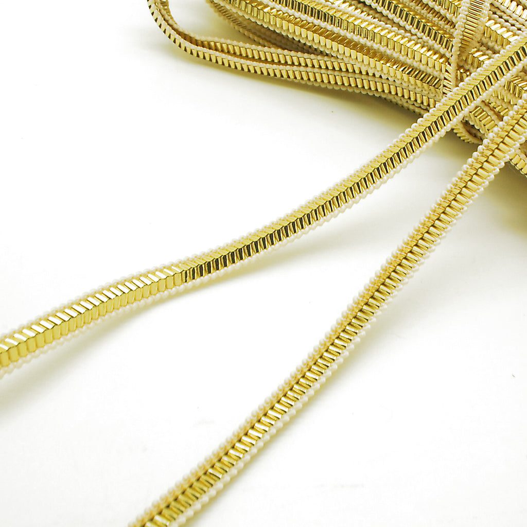 LIGHT GOLD THIN TRIM - sarahi.NYC
