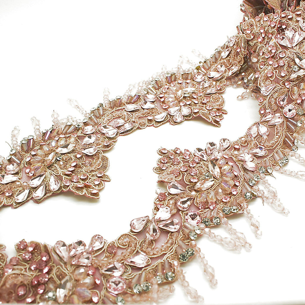 PINK STONE TRIM - SARAHI.NYC