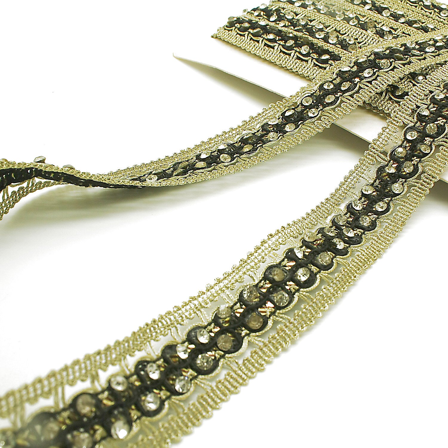 BLACK GOLD STONE TRIM - SARAHI.NYC