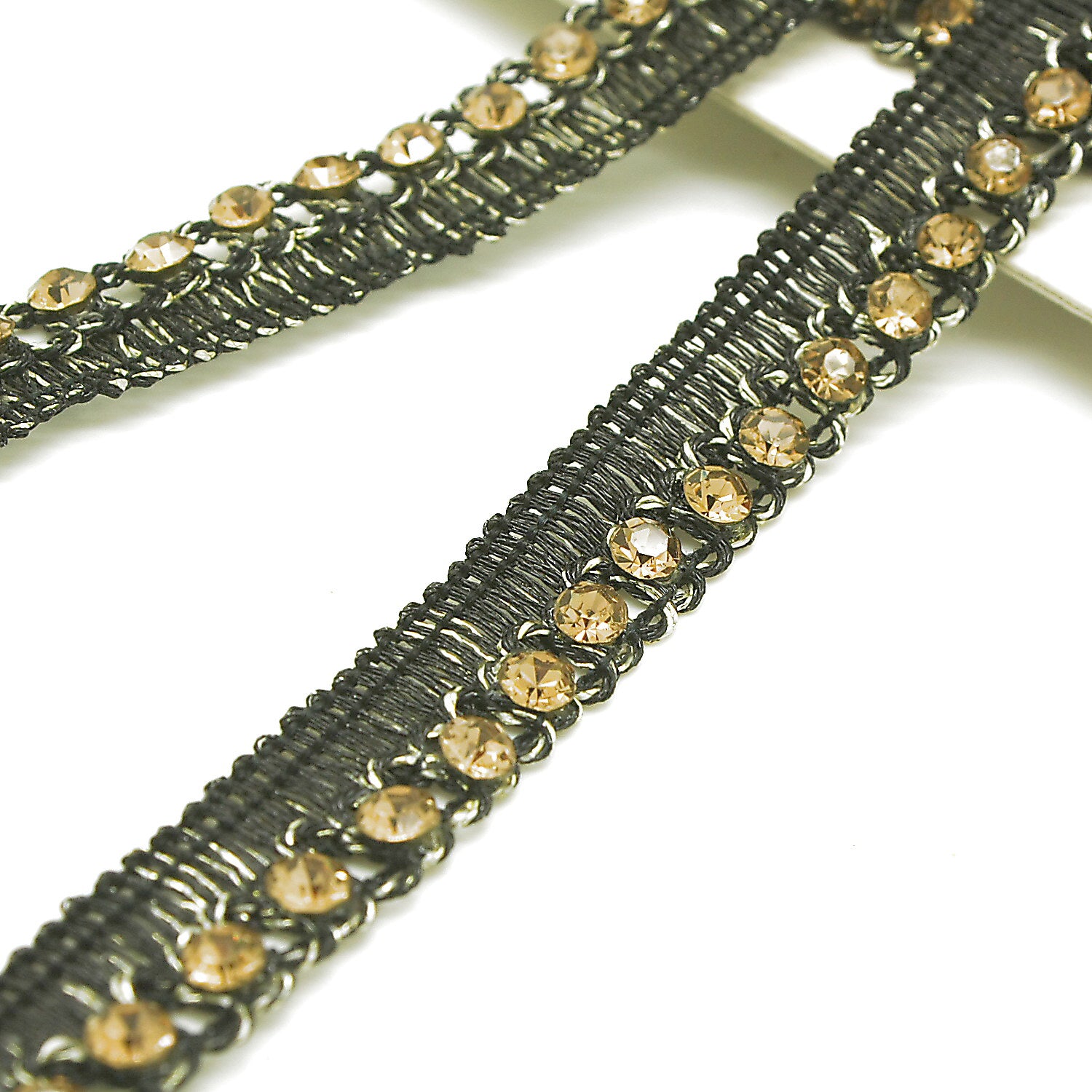 BLACK GOLD STONE TRIM - SARAHI.NYC