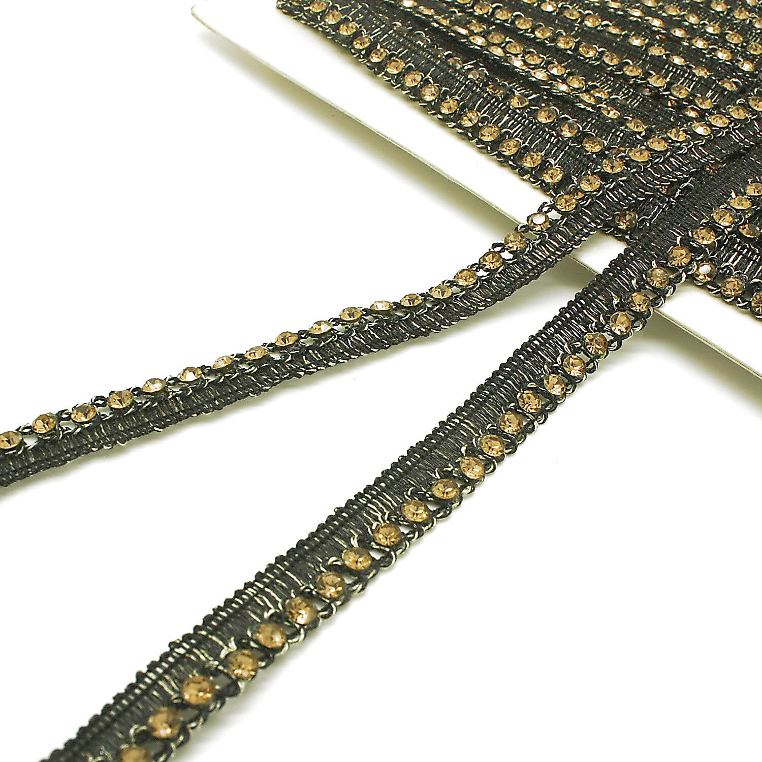 BLACK GOLD STONE TRIM - SARAHI.NYC