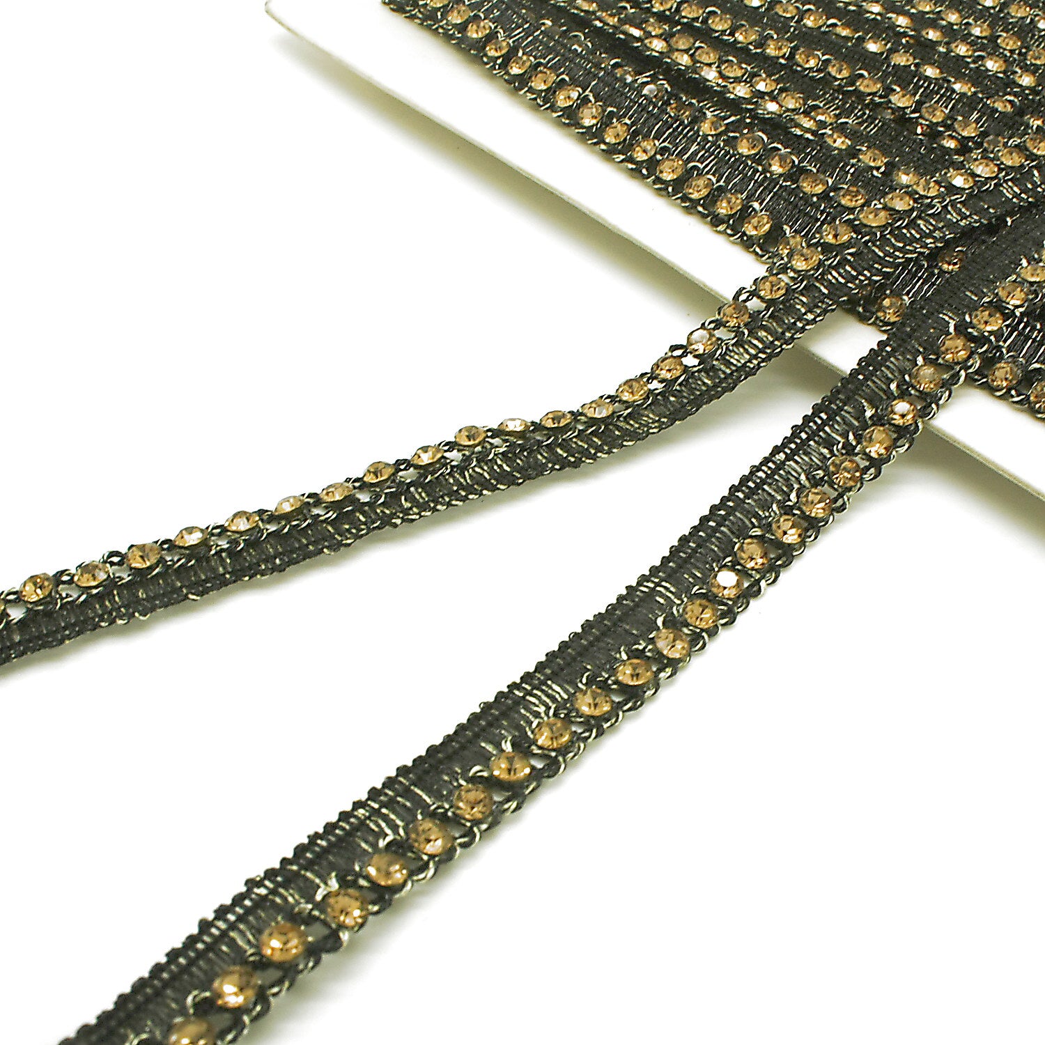 BLACK GOLD STONE TRIM - SARAHI.NYC