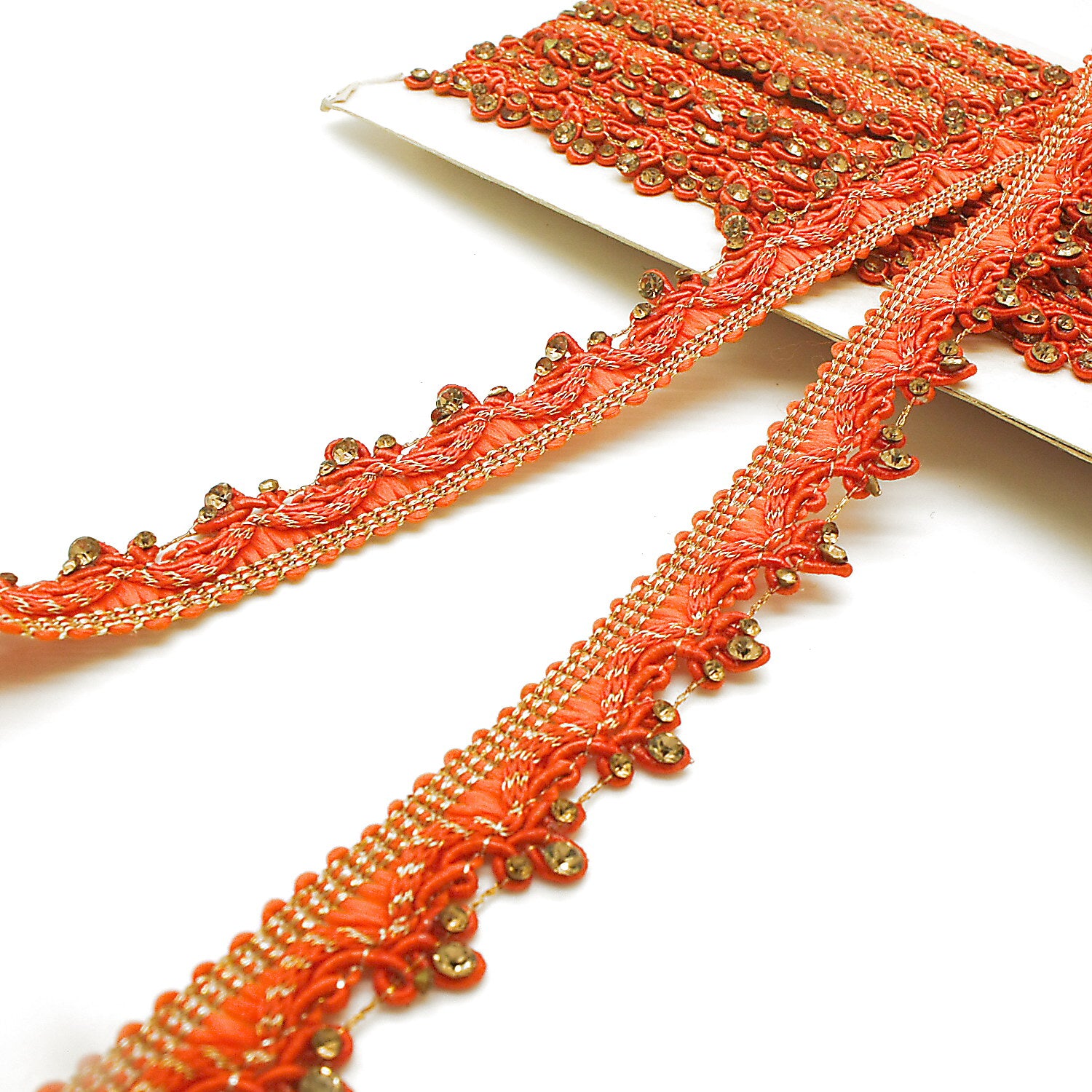 ORANGE STONE TRIM - sarahi.NYC