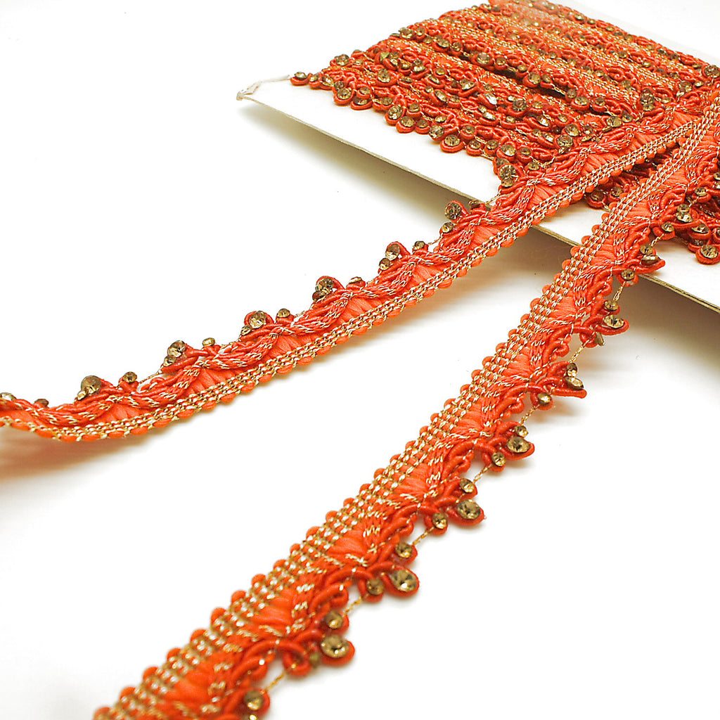 ORANGE STONE TRIM - sarahi.NYC
