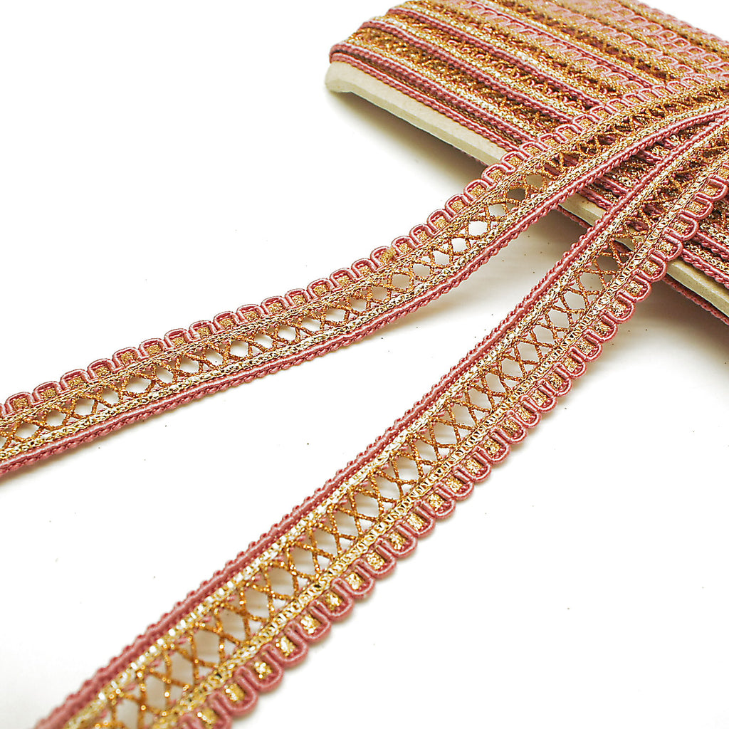 LIGHT PINK GOLD TRIM - SARAHI.NYC