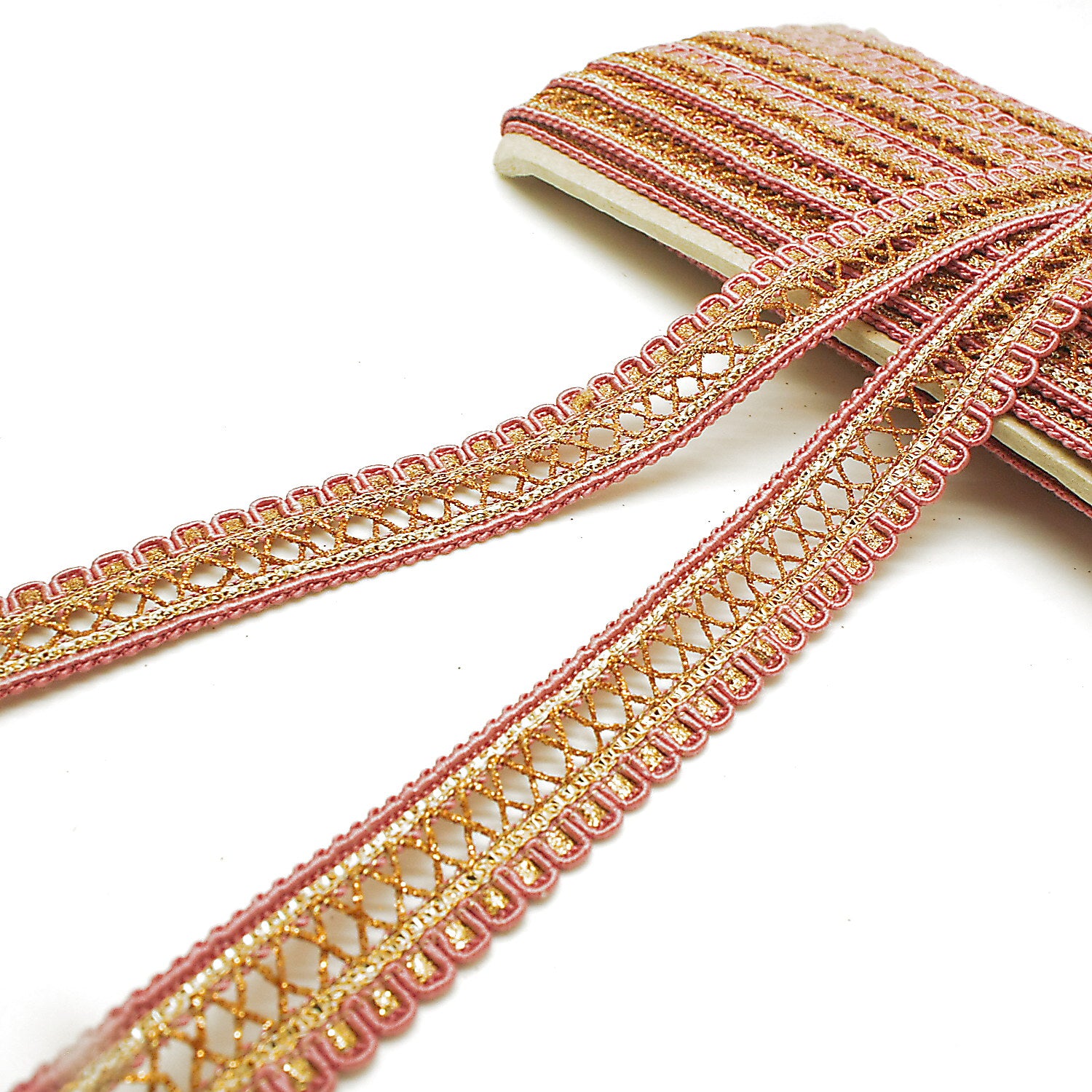 LIGHT PINK GOLD TRIM - SARAHI.NYC