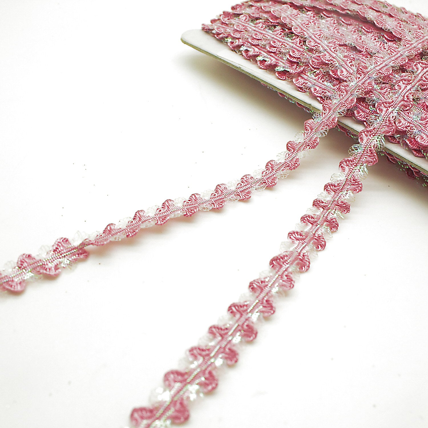 LIGHT PINK IRIDESCENT TRIM - SARAHI.NYC