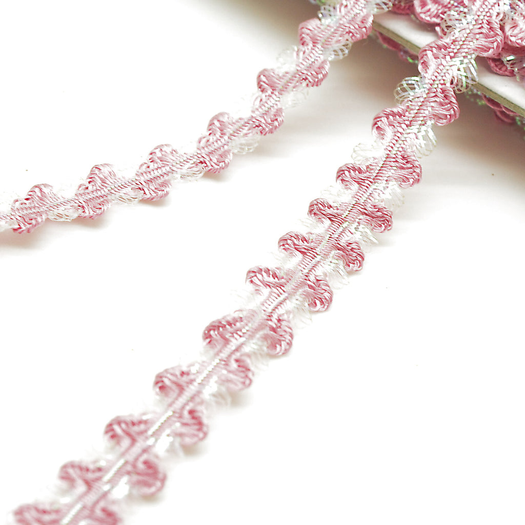 LIGHT PINK IRIDESCENT TRIM - SARAHI.NYC