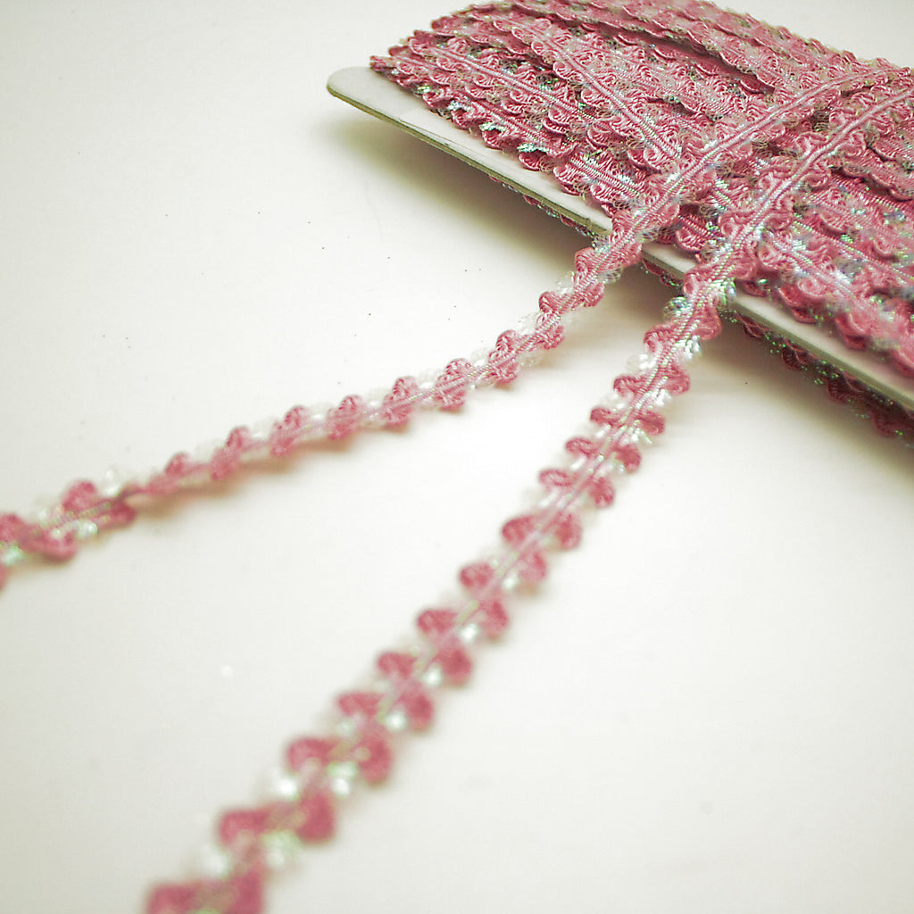 LIGHT PINK IRIDESCENT TRIM - SARAHI.NYC