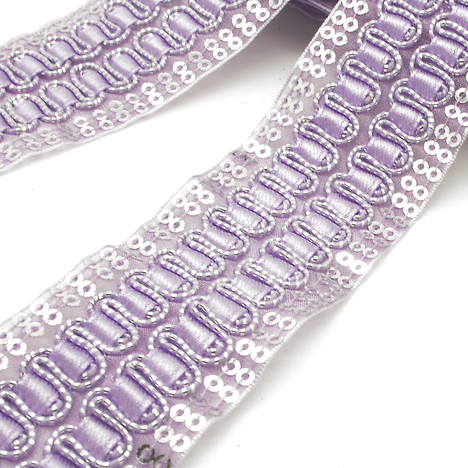 LILAC SEQUIN TRIM - sarahi.NYC