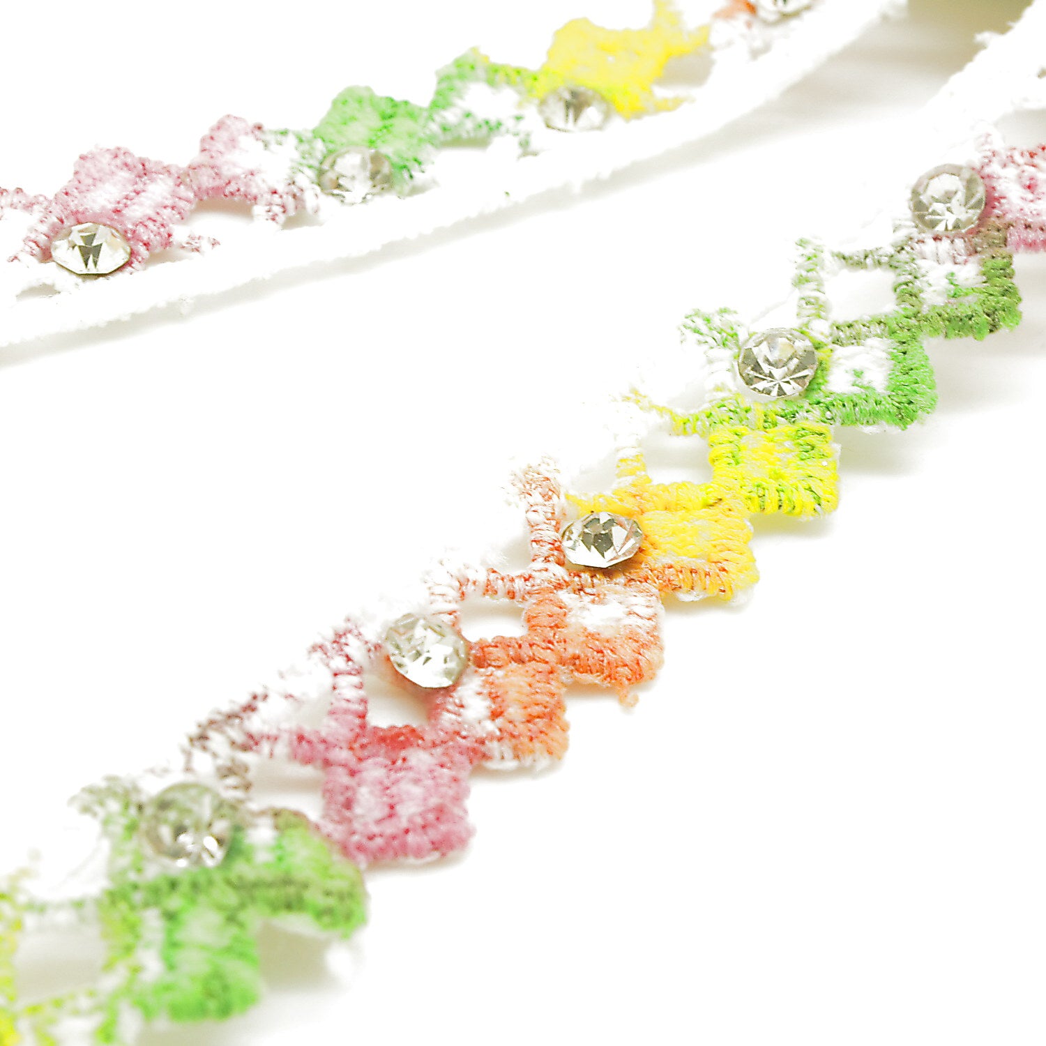 MULTICOLOR RHINESTONE TRIM - sarahi.NYC
