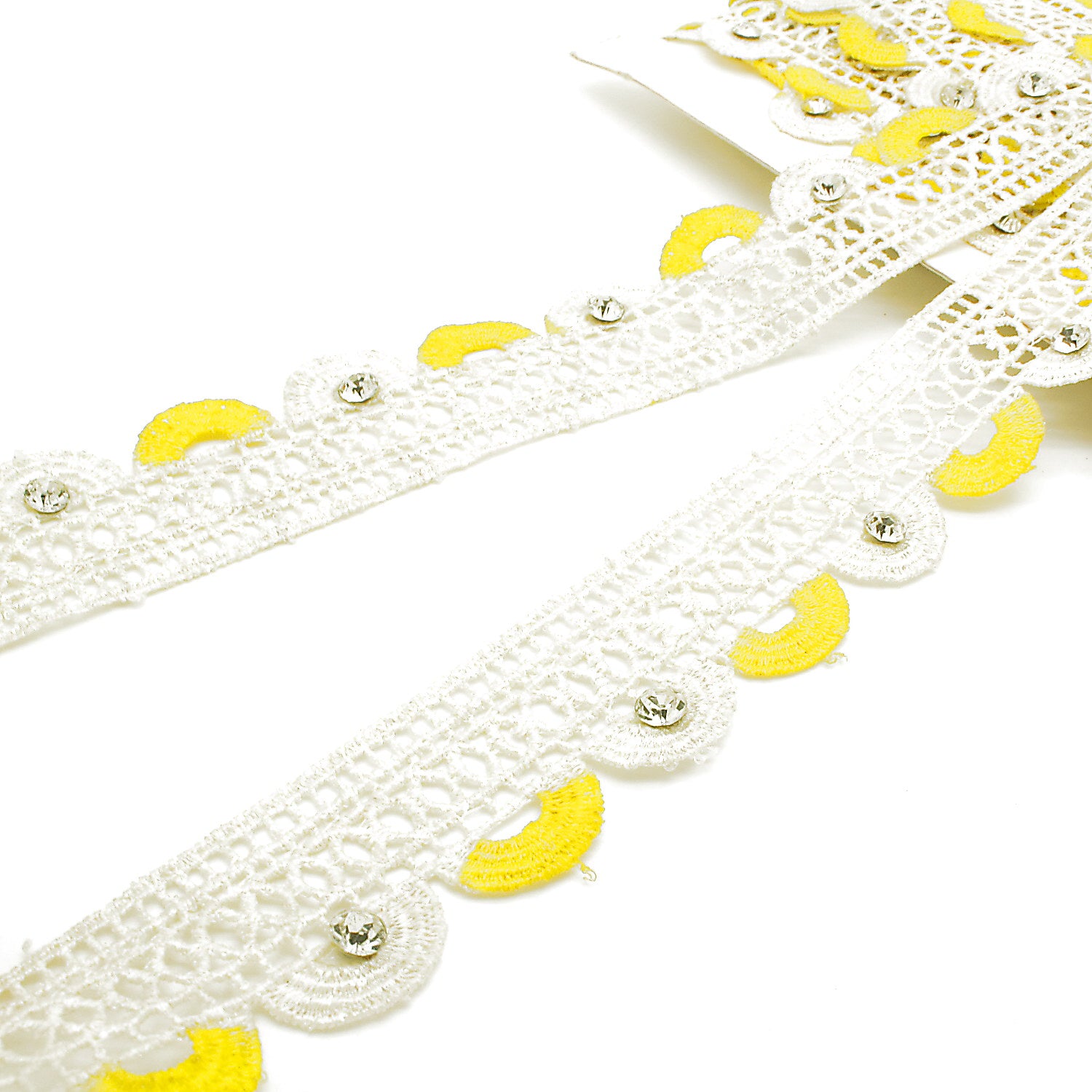 YELLOW STONE COTTON TRIM - sarahi.NYC