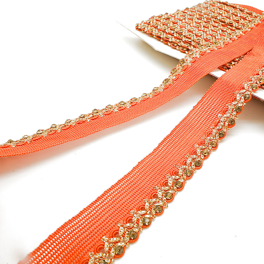 ORANGE STONE TRIM - sarahi.NYC