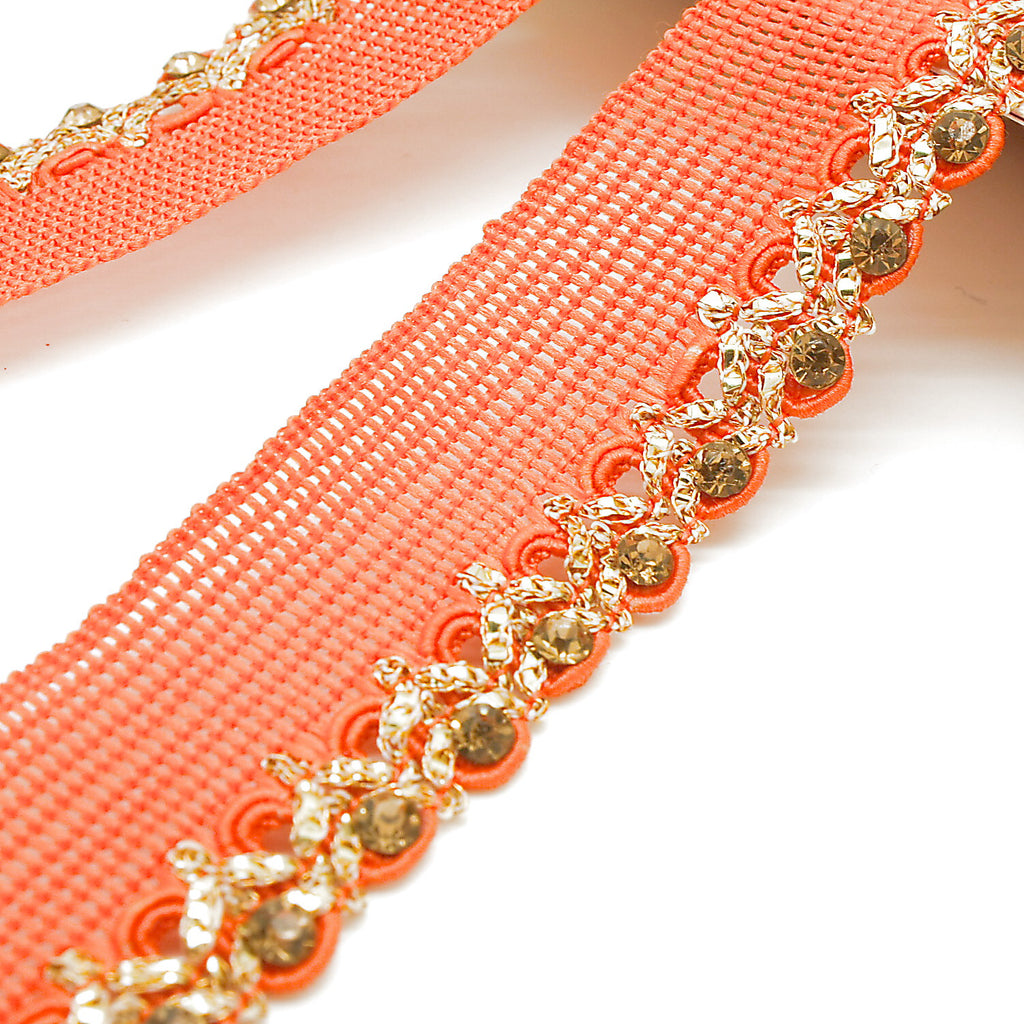 ORANGE STONE TRIM - sarahi.NYC