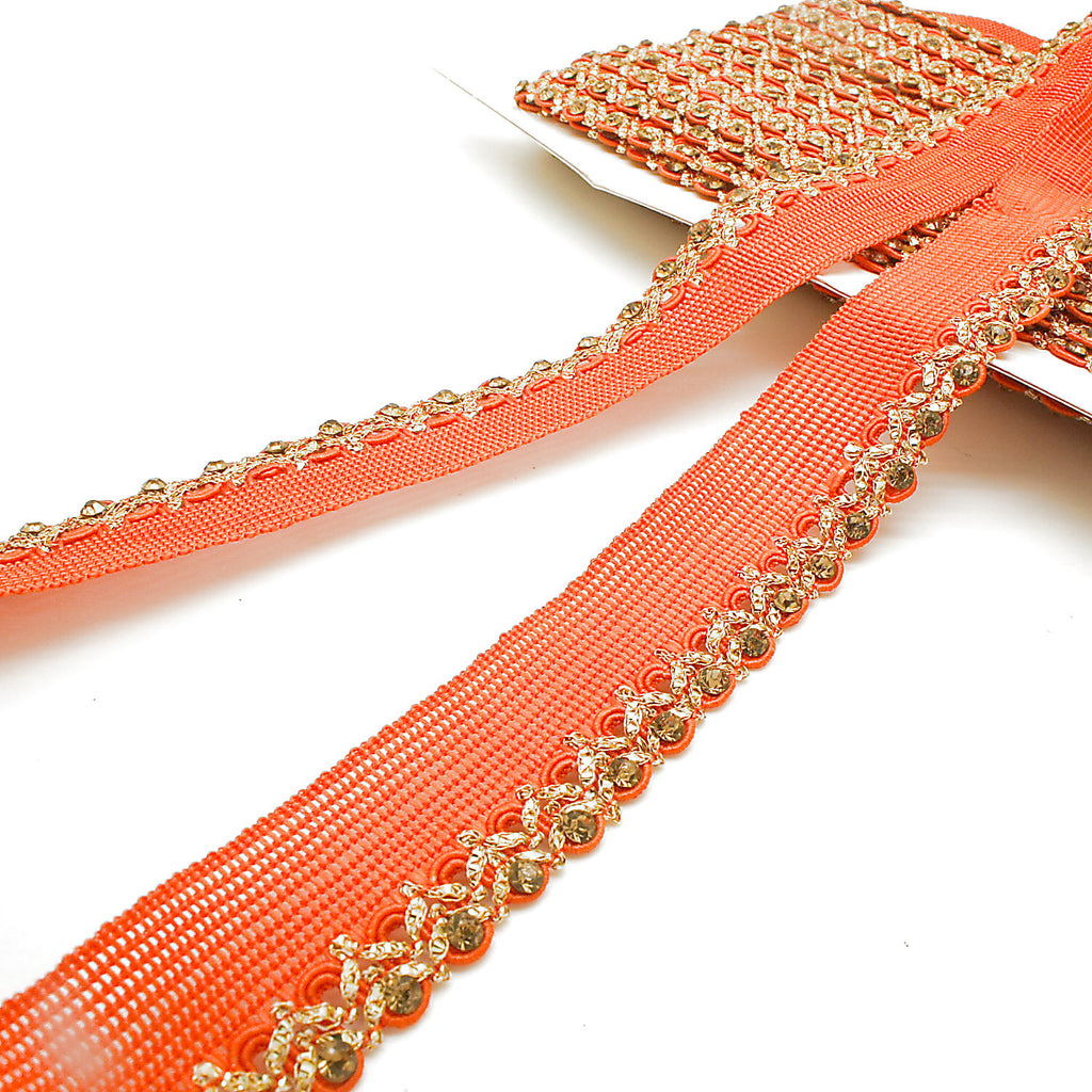 ORANGE STONE TRIM - sarahi.NYC