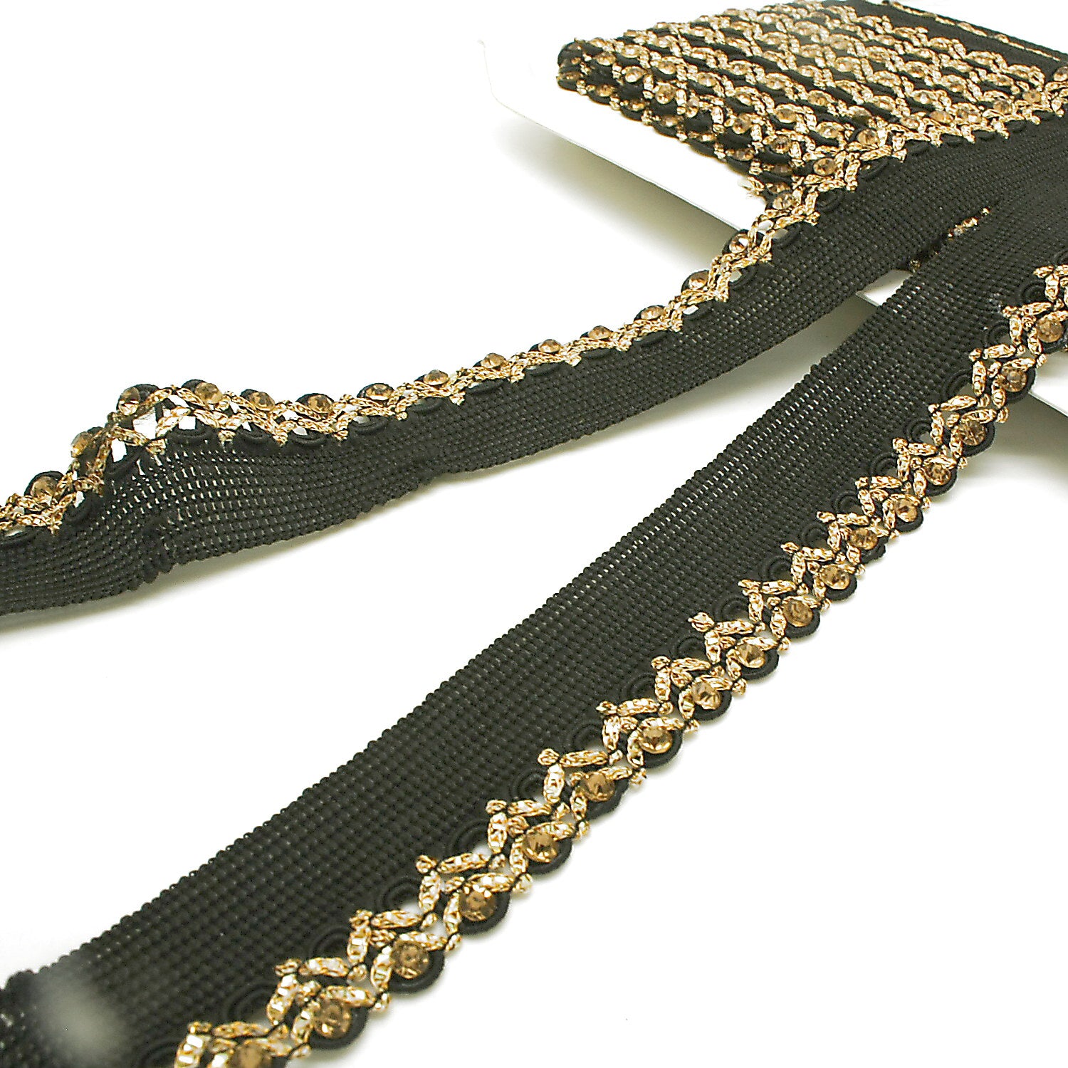 BLACK GOLD STONE TRIM - SARAHI.NYC