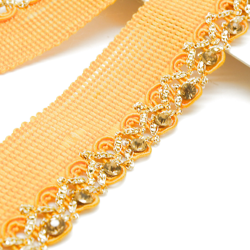 YELLOW GOLD STONE TRIM - sarahi.NYC