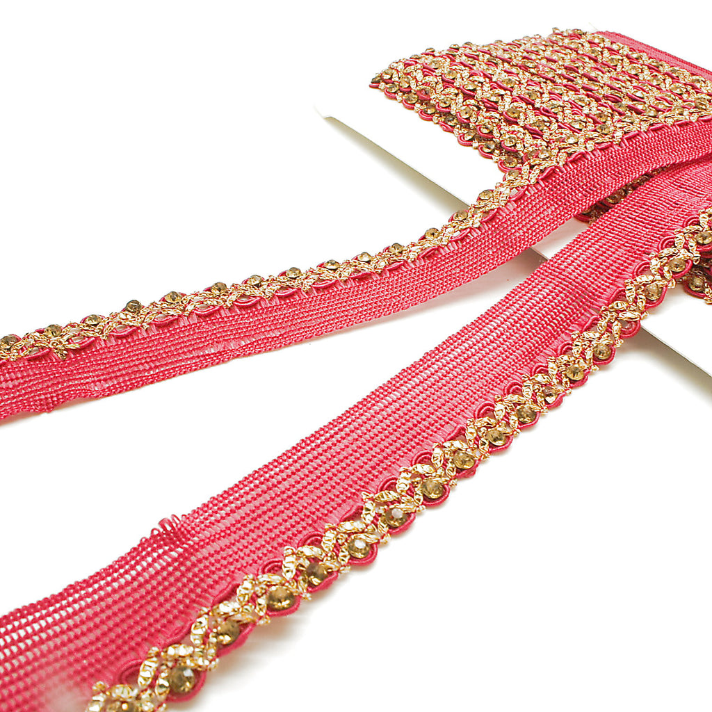 PINK GOLD STONE RHINESTONE - SARAHI.NYC