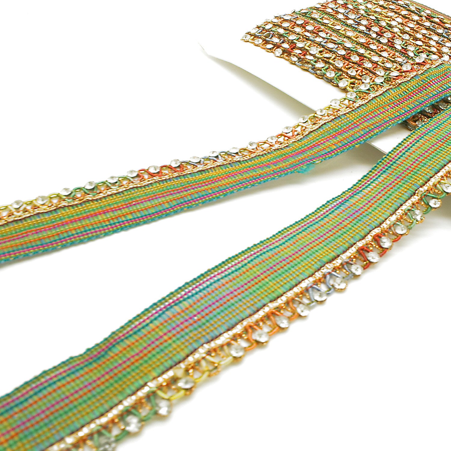 MULTICOLOR STONE TRIM - sarahi.NYC