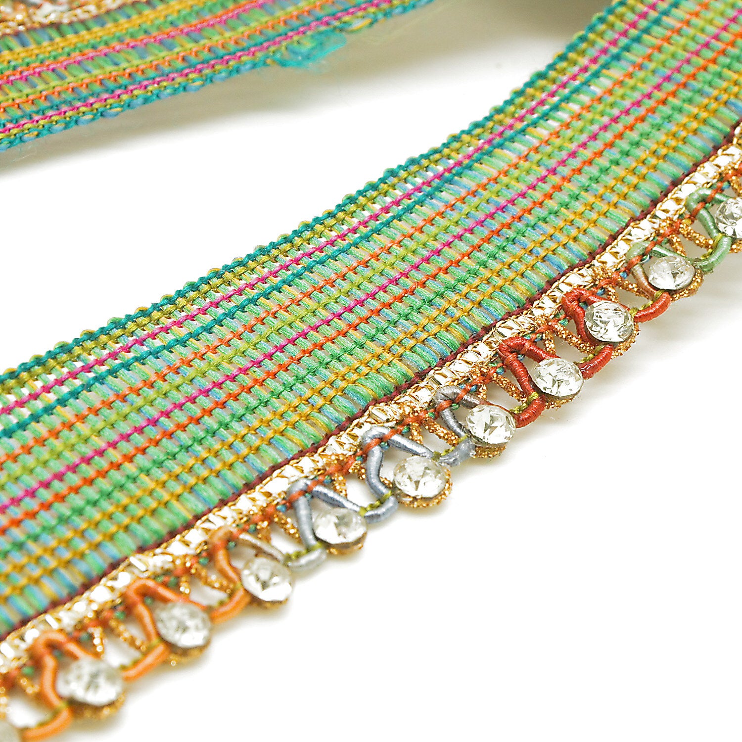 MULTICOLOR STONE TRIM - sarahi.NYC