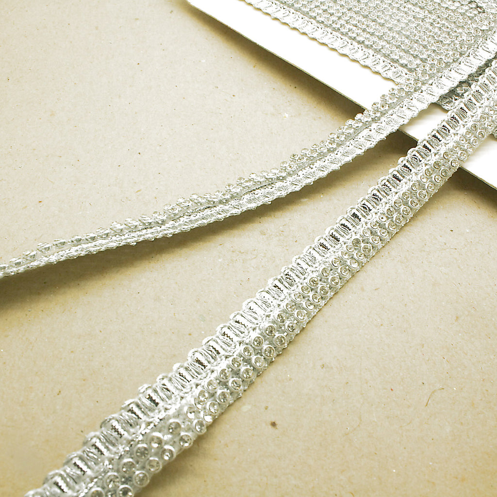 SILVER CRYSTAL TRIM - sarahi.NYC