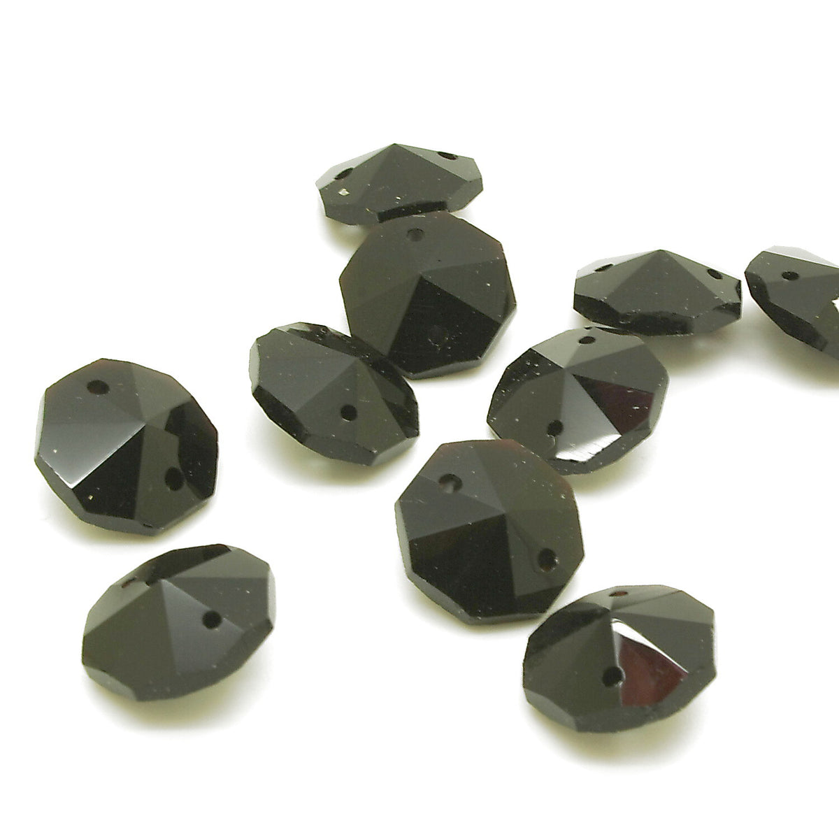 SILVER COATED SEW ON CRYSTALS 14mm - sarahi.NYC